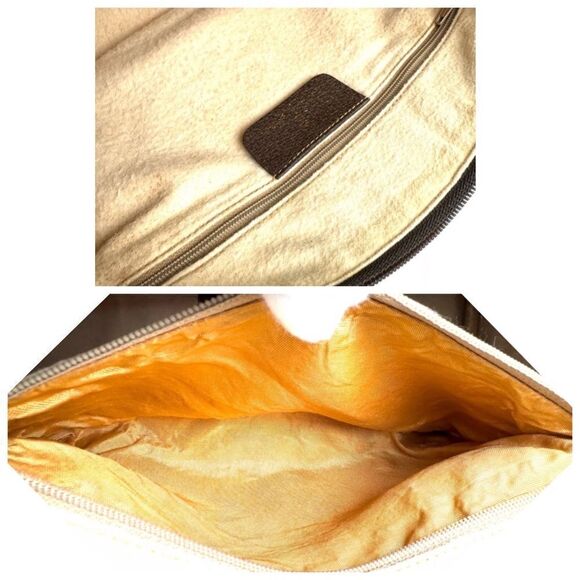 GUCCI Sherry Line Pvc Leather Boston Handbag 👜 - Picture 15 of 17